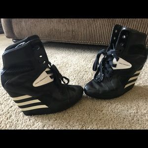 Y-3 high top sneakers